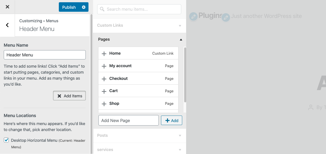 How to edit WordPress menus - Classic Editor - Digital Duck