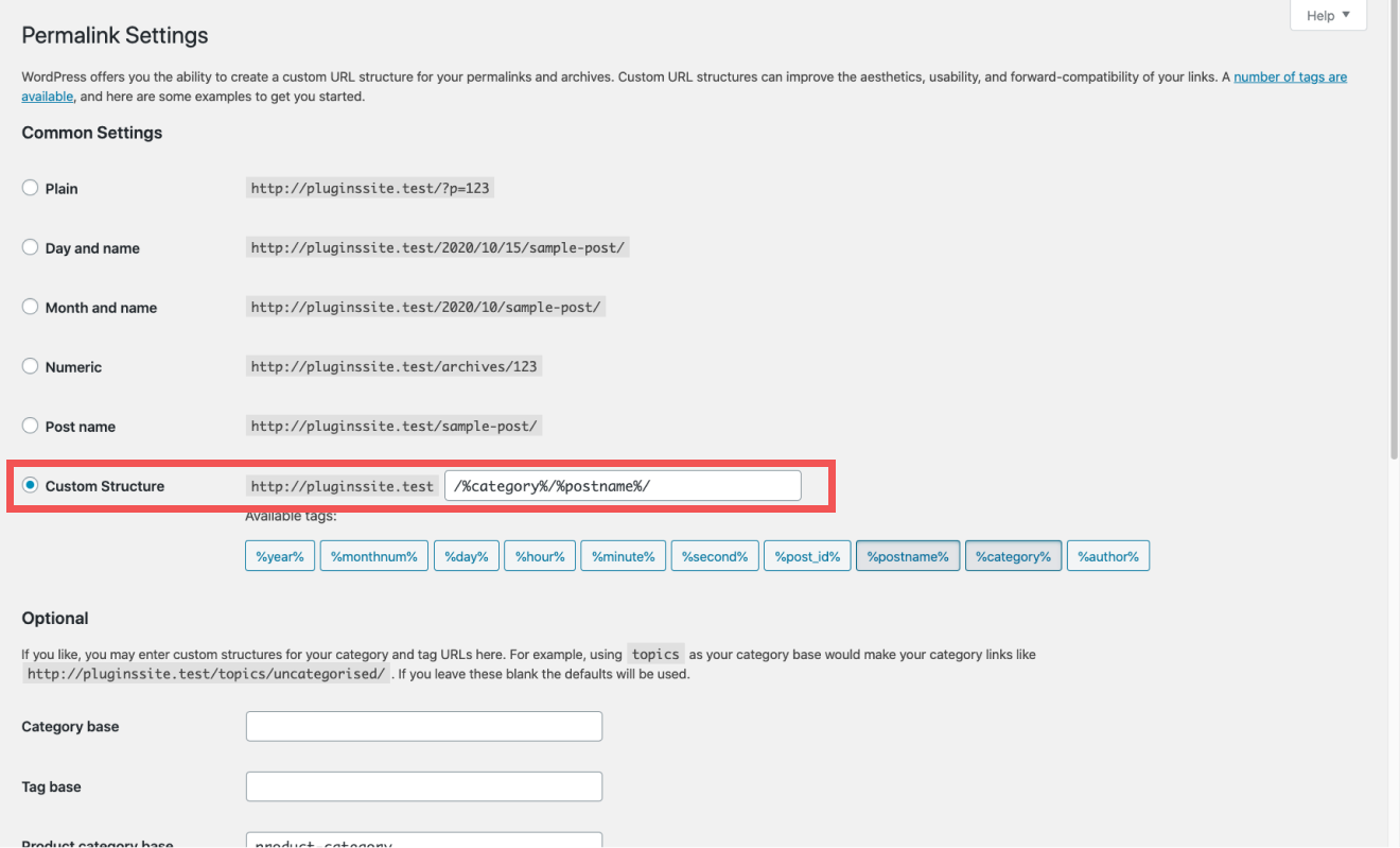 How to change the WordPress URL Structure 5 How to change the WordPress URL Structure - Digital Duck