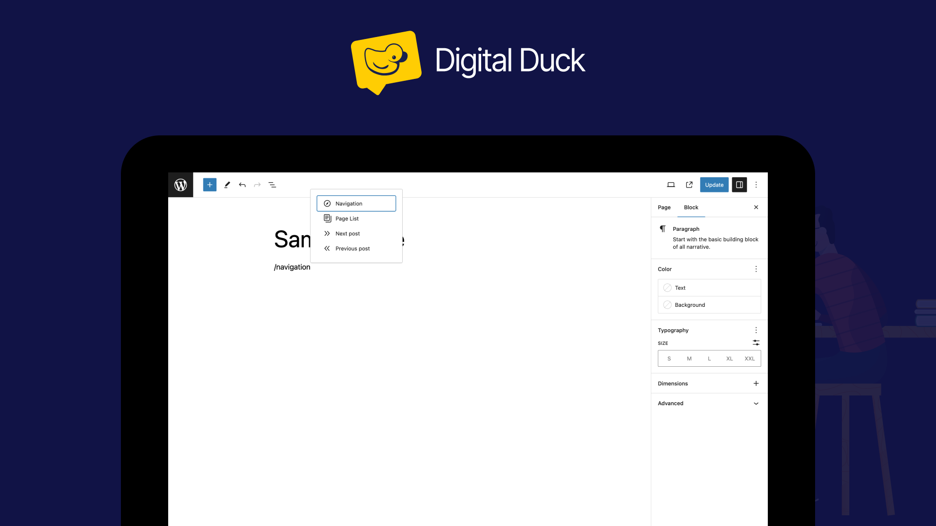 Unlocking the WordPress Navigation Block: A Comprehensive Guide - Digital Duck