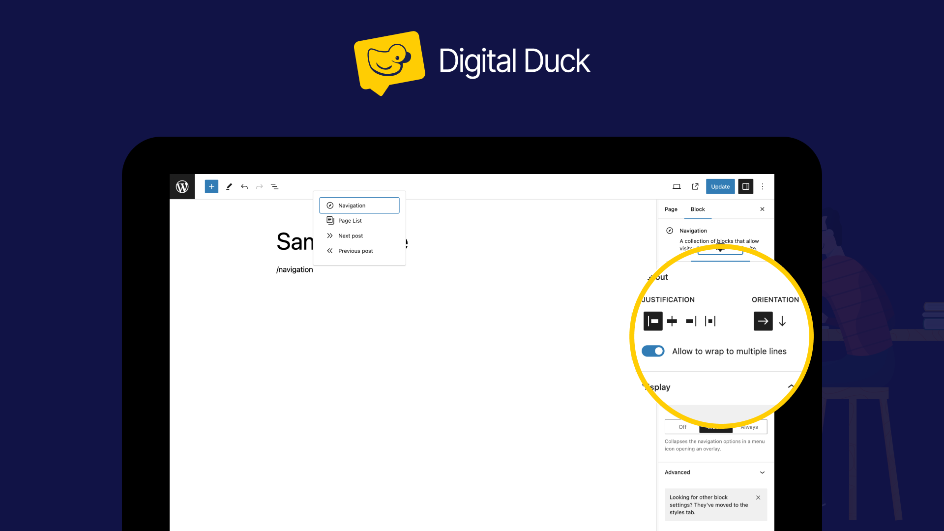 Unlocking the WordPress Navigation Block: A Comprehensive Guide - Digital Duck